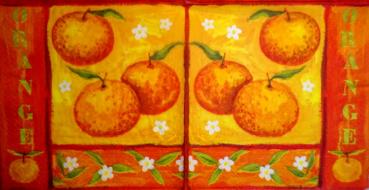 144 Zitronen, Orangen - 3-lagig